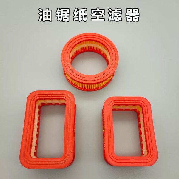 Chainsaw filter/air filter 52/58/59 logging saw/gasoline saw plastic air filter/paper air filter - Image 3